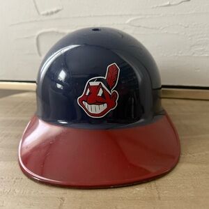 MLB Cleveland Indians full size souvenir helmet baseball batting Wahoo VTG 60s
